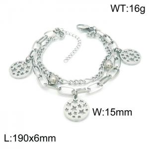 Stainless Steel Bracelet(women) - KB153912-Z