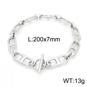 Stainless Steel Bracelet(Men) - KB154560-Z