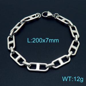 Stainless Steel Bracelet(Men) - KB154566-Z