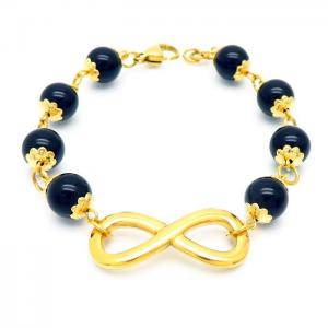 Stainless Steel Gold-plating Bracelet - KB155212-BH