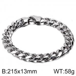 Stainless Steel Bracelet(Men) - KB155320-Z