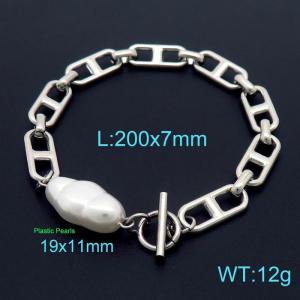 Stainless Steel Bracelet(Men) - KB155788-Z