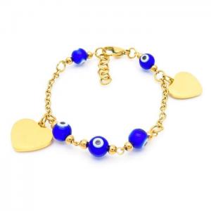 Stainless Steel Gold-plating Bracelet - KB156042-BH