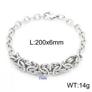 Stainless Steel Special Bracelet - KB156327-Z