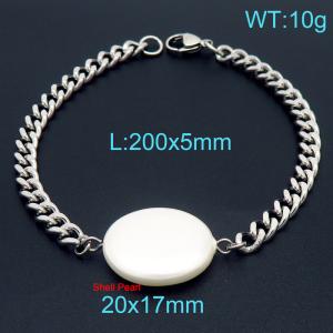 Stainless Steel Special Bracelet - KB157794-Z