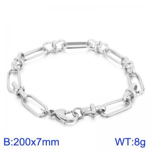 Stainless Steel Bracelet(Men) - KB160605-Z