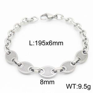 Stainless Steel Special Bracelet - KB160758-Z