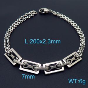 Stainless Steel Special Bracelet - KB160774-Z