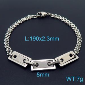 Stainless Steel Special Bracelet - KB160790-Z