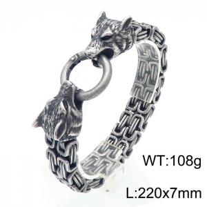 Stainless Steel Special Bracelet - KB161109-KFC