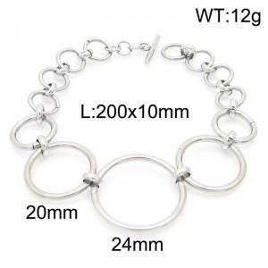 Stainless Steel Special Bracelet - KB161196-Z