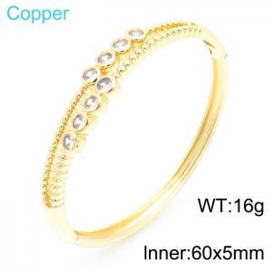 Copper Bangle - KB161291-TJG