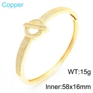 Copper Bangle - KB161293-TJG