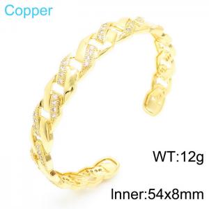 Copper Bangle - KB161303-TJG