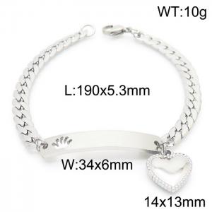 Stainless Steel Special Bracelet - KB161777-Z