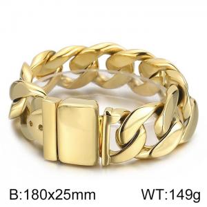 Stainless Steel Bracelet(Men) - KB161842-KJX