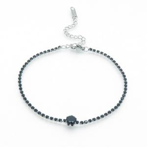 Stainless Steel Stone Bracelet - KB161871-NT