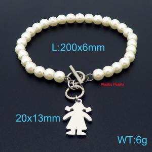 Bead Bracelet - KB161961-Z