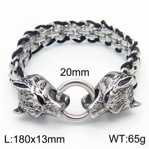 Stainless Steel Special Bracelet - KB162205-KFC