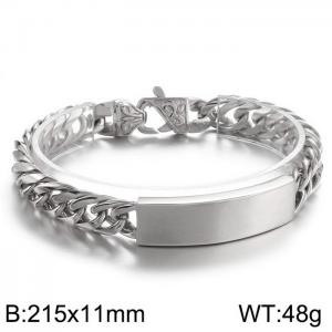 Stainless Steel Bracelet(Men) - KB162519-Z