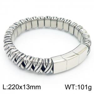 Stainless Steel Bracelet(Men) - KB162578-KJX