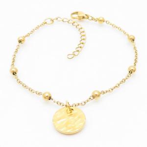 Stainless Steel Gold-plating Bracelet - KB164935-TJG