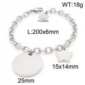 Stainless Steel Bracelet - KB166324-Z