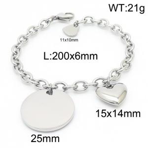 Stainless Steel Bracelet - KB166325-Z