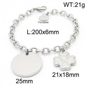 Stainless Steel Bracelet - KB166326-Z