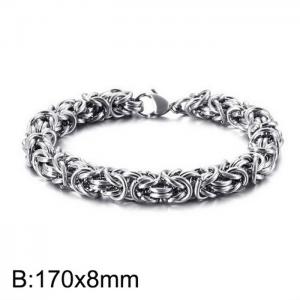 Stainless Steel Bracelet - KB168583-Z