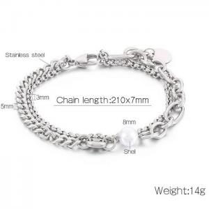Stainless steel Bracelet - KB169150-Z