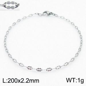 Nicely designed titanium steel ripple bracelet - KB170350-Z