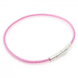 Weiya thread woven steel wire stainless steel bracelet - KB170723-QY