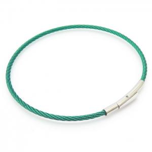 Weiya thread woven steel wire stainless steel bracelet - KB170727-QY