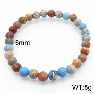 Natural Stone Beaded Bracelet for Women FashionJewelry - KB182911-Z