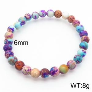 Natural Stone Beaded Bracelet for Women FashionJewelry - KB182914-Z