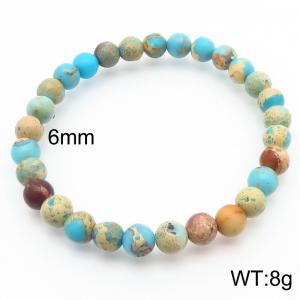 Natural Stone Beaded Bracelet for Women FashionJewelry - KB182915-Z