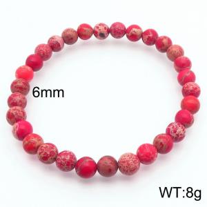 Natural Stone Beaded Bracelet for Women FashionJewelry - KB182917-Z