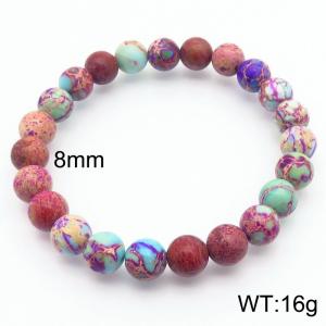 Natural Stone Beaded Bracelet for Women FashionJewelry - KB182918-Z