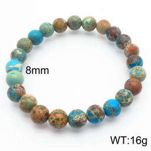 Natural Stone Beaded Bracelet for Women FashionJewelry - KB182920-Z