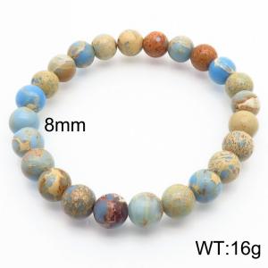 Natural Stone Beaded Bracelet for Women FashionJewelry - KB182922-Z