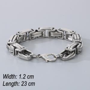 Stainless Steel Bracelet(Men) - KB182999-JG