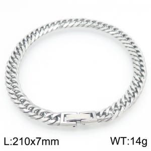 Stainless Steel Bracelet(Men) - KB183597-KFC