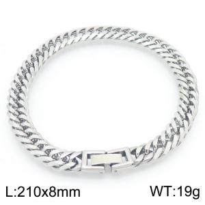 Stainless Steel Bracelet(Men) - KB183603-KFC