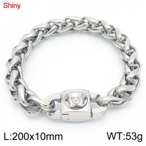 Stainless Steel Bracelet(Men) - KB183623-Z