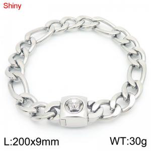 Stainless Steel Bracelet(Men) - KB183638-Z