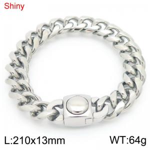Stainless Steel Bracelet(Men) - KB183652-Z