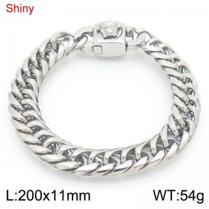 Stainless Steel Bracelet(Men) - KB183678-Z