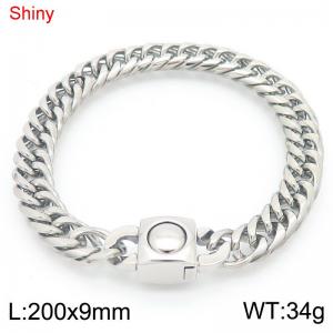 Stainless Steel Bracelet(Men) - KB183681-Z