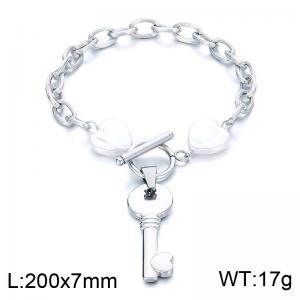 Stainless Steel Bracelet(women) - KB183996-NJ